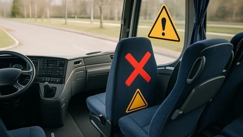 Guide turistiche, Federagit promuove la petizione per l’interdizione all’uso del sedile di servizio sui pullman
