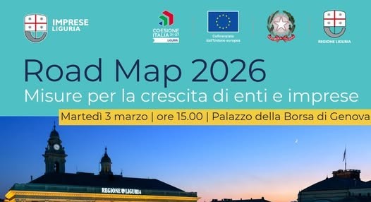 MARTEDI’ 3 MARZO, PRESENTAZIONE DEI PROSSIMI BANDI PER IMPRESE DI REGIONE LIGURIA